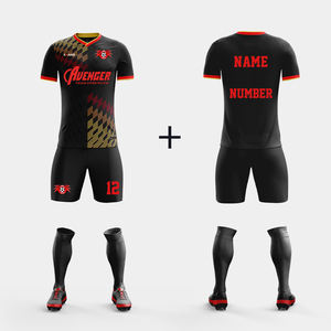 ชุดฟุตบอลแบบกำหนดเอง เสื้อฟุตบอล ชุดนักเตะ เวอร์ชั่นนักเตะ เสื้อฟุตบอลชาย ชุดกีฬา - Product Image 4