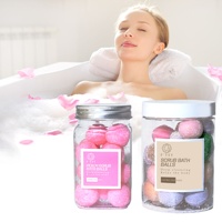 Boules de gommage au sucre de pêche personnalisées, blanchissantes, exfoliantes, boules de bain, gommage corporel