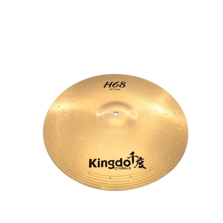 Kingdo hot sale H68 series 18" crash brass cymbals