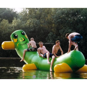 <span class=keywords><strong>Juego</strong></span> de deportes acuáticos personalizado piscina fila flotante tobogán de agua inflable balancín - Product Image 3
