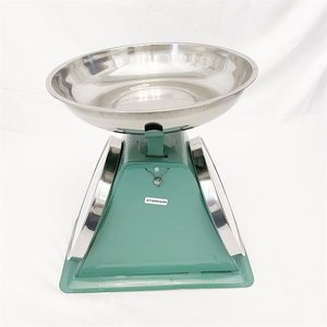 Báscula de cocina mecánica clásica Veidt de 15 kg con doble dial y bandeja, modelo ZZDP-206-15k - Product Image 4