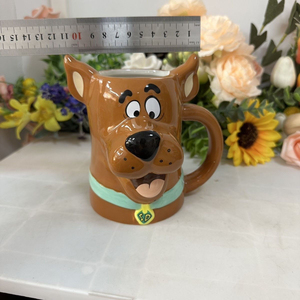 Tasses et tasses en céramique 3d pour chien <span class=keywords><strong>Petit</strong></span> <span class=keywords><strong>déjeuner</strong></span> Beau mignon Cartoon Milk Household Cups Creative - Product Image 4