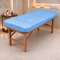 Draps de lit jetables en non-tissé PP SMS pour brancards, pour spa/salon