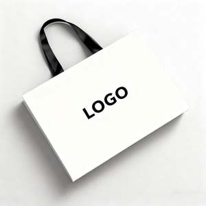 Sac en papier personnalisé pour cadeau de mariage, fabriqué en usine, avec logo imprimé et poignée - Product Image 3