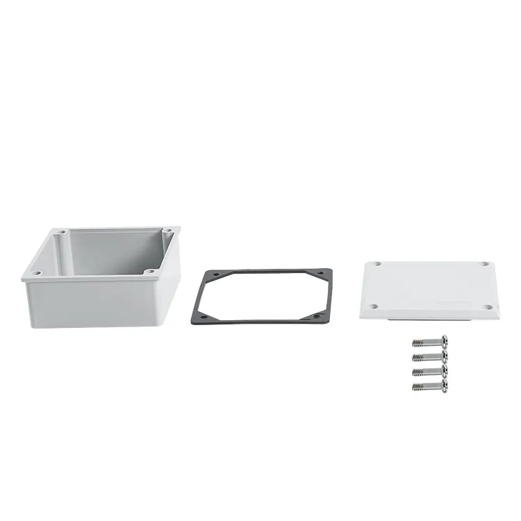 Gute Qualität IP67 Kunststoff PVC Elektrisches wasserdichtes Gehäuse Power Junction Box