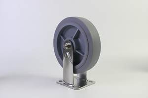 Ruedas giratorias de acero inoxidable resistente Vinadali ajuste Universal TPR SUS 304/316L 4 5 6 8 pulgadas para rueda de carro - Product Image 5