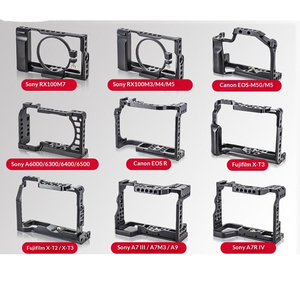 Carcasa de Aleación de Aluminio para Cámara <span class=keywords><strong>Sony</strong></span> A9/A7M3/A7R3 A7R4/A7S3 A7R5/A7M5 A7C ZV-E10 Canon R5/R6 R7 EOS R8 R10 Fujifilm X-T50 - Product Image 4