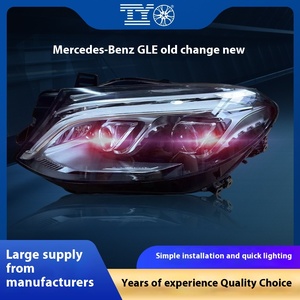 Ensemble de phares d'origine 2015-2019 W166 167 pour Gle300 GLE250 W292, ampoules LED 12V, état neuf, modèle universel de voiture OE LED - Product Image 4
