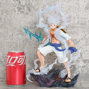 28CM para One <span class=keywords><strong>Piece</strong></span> Anime Cartoon Gear 5 Sun God Nika Luffy PVC colección modelo figurita muñeca juguete regalos para niños - Product Image 3