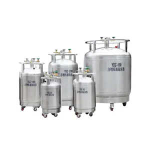 Stainless Steel Double jacket liquid nitrogen storage tank