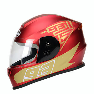 オートバイヘルメット、ネックガードなしのフルフェイス - Product Image 2