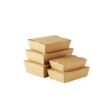 Custom usa e getta cibo sicuro da asporto Picnic scatole di copertura per Toast