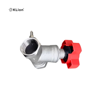 Válvula de Control de Equilibrio Estático Manual de Acero Inoxidable 304 KLION con Bloqueo Digital, Certificación ISO OEM DN15-DN50 para Tuberías de Agua Caliente y Aire