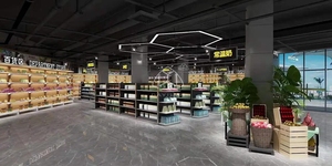 Installation <span class=keywords><strong>facile</strong></span>, meubles pour magasins de fruits <span class=keywords><strong>et</strong></span> légumes, décoration de magasins de proximité, présentoir mural, présentoir - Product Image 5