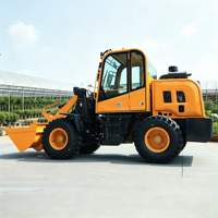Direkt vom Hersteller Kleiner Radlader Multifunktionaler Landwirtschafts-4WD-Hydraulik-Teleskop-Minilader Erdbewegungs- und Forstwirtschafts-Diesellader