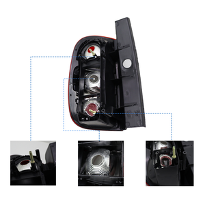 Feux arrière de voiture Style œil d'aigle feux arrière de voiture pour Renault Duster 2014 - Product Image 2