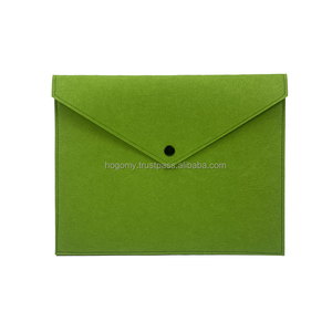 Bolsa para Portátil de Fieltro Verde, Fabricada en China, Minimalista, Funda para Tablet, para MacBook - Product Image 2