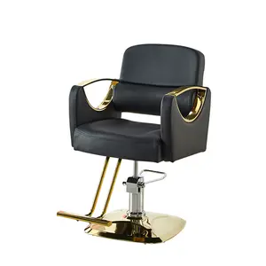 cheap price De Coiffure Meubles Foteuil Modern Unique design white leather styling Beauty Salon barber Chair