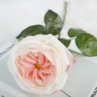 Roses artificielles hydratantes Austin Rose, toucher réel, pour décoration de mariage, fête, maison, bouquet de mariée