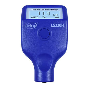 เครื่องวัดความหนาฟิล์มแห้ง Linshang LS220H สำหรับการวัดการเคลือบผิวโลหะที่มีความแม่นยำสูง LS220H เป็นเครื่องวัดความแม่นยำสูงแบบรวมในตัว - Product Image 1