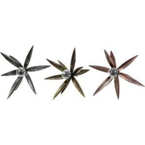 Garten Pfahl Blume Agave Craquele Dekoration Solar Rasen Lampe Licht Skulptur Diy handgemalte Metall Agave Pflanze - Product Image 5