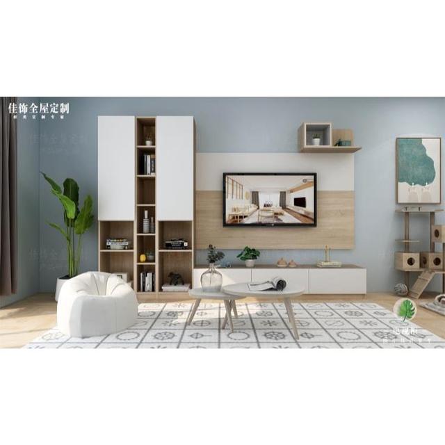 Modern TV Stand Entertainment Center TV Stand With Large Storage Console Table Media Cabinet for Living Room Bedroom White