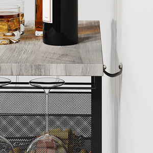 Cross-border <b>foldable</b> beverage cart, restaurant delivery cart, <b>trolley</b>, customizable restaurant beverage cart, mobile kitchen - Product Image 3