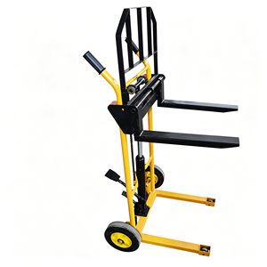 Chariot élévateur manuel hydraulique 1 tonne 2 tonnes, transpalette manuel, chariot élévateur à fourches réglables pour entrepôt, kit CE, neuf, promotionnel - Product Image 1