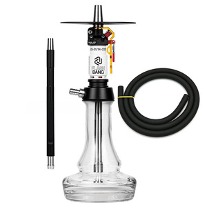 Moderna <span class=keywords><strong>Cachimba</strong></span> Metálica Estilo <span class=keywords><strong>Granada</strong></span> de Humo Rusa, Set de Regalo, <span class=keywords><strong>Cachimba</strong></span> de Acero Inoxidable de un Solo Tubo con Botella de Vidrio - Product Image 4