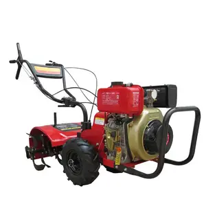 Tigarl nhà trang trại sử dụng đa chức năng Crawler ROTARY tiller bởi cày san lấp đất nới lỏng trenching phân bón máy