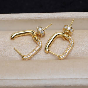 Pendientes de Plata de Ley S925 Wenchi con Cristales, 8-13 Perlas, 2 Accesorios para DIY con 4963 Broches y Bandeja Vacía, Modelo 16000 - Product Image 5