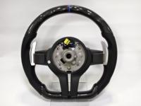 Volant de voiture sport en fibre de carbone pour BMW M3 F01 F02 F48 F49 F39 F25 F26 F15 F16 F87 F80 F90 F30 F31 F20 F21
