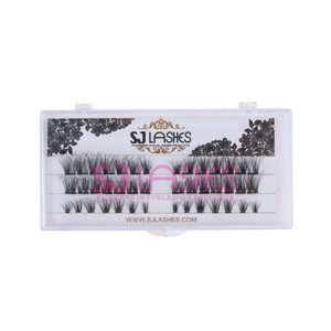 Lot de 3 paires de cils en grappe pré-mappés, faciles à poser, volumineux et doux, pour marque privée - Product Image 3