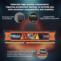 PUSKILL DDR3 Memori Desktop 4GB 8GB 1333/1600MHz UDIMM 240Pin Modul RAM Termasuk Heat Sink Garansi Seumur Hidup OEM