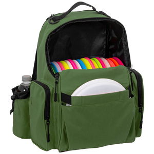 Free Sample 20 Discs Large Capacity Multipurpose Luxury Golf Bag <b>Backpack</b> with <b>Cooler</b> Insulated Drink Holders and Side Pocket - Product Image 3