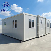 Maison préfabriquée extensible en conteneur de 20 pieds ou 40 pieds, prête à l'emploi en Australie, prix compétitif, maison mobile moderne, maison portable