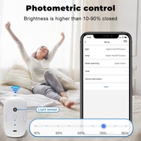 (bsc)Tuya Smart Curtain Motor Bt Voice Control Switch Robot App Timer Setup Compatible With Alexa Google Hom