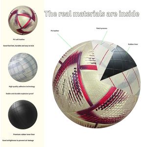 Pallone da <span class=keywords><strong>Calcio</strong></span> Ufficiale 2026 Misura 5 con Materiale PU Migliorato e Tecnologia di Incollaggio a Caldo per l'Ingrosso - Product Image 4