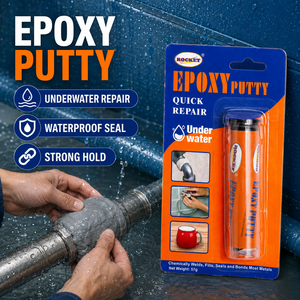 Mastic époxy bi-composant pour réparation d'acier, colle pour aquarium, scellant pour <span class=keywords><strong>fissures</strong></span> et fuites, colle pour le travail du bois – Approvisionnement direct usine - Product Image 2