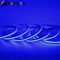 Bandes LED COB RGBCW anti-corrosion, éclairage LED, bande LED 12 mm PCB 24 V 21 W/M, découpe 8,33 cm, décoration
