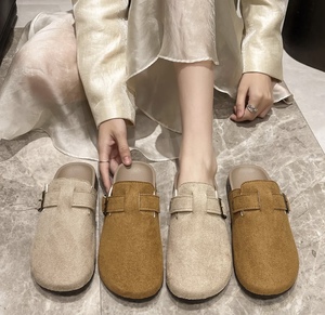 Zuecos de Plataforma Estilo Coreano para Mujer, con Cuero PU y Suelas de PVC, Impermeables, Antideslizantes, que Aumentan la Altura - Product Image 4