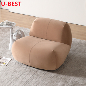 U-Best Sillón Puff Pequeño y Bonito <span class=keywords><strong>para</strong></span> Apartamento, Sofá Individual, Silla, Chaise Longue, Sillón <span class=keywords><strong>para</strong></span> Sala de Estar - Product Image 4