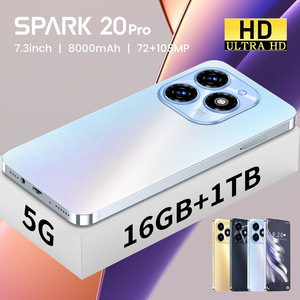 Mới Đến Spark 20 Pro + 7.3 Màn Hình 16 + 1Tb Comon 30Pro Techno Lớn Bộ Nhớ Toàn Cầu Phiên Bản Điện Thoại Thông Minh Với Chất Lượng Cao - Product Image 6