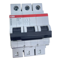 Nouveau disjoncteur d'origine en stock S403 M C20 3 pôles 400V 10kA SMISSLINE TP