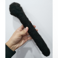 AHVAST Mèches de cheveux humains afro de 4 cm, Locs, Dreads et Extensions de mèches en cheveux humains, Dreadlocks en cheveux humains de 1 cm, Personnalisation de marque privée