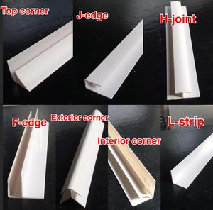<span class=keywords><strong>Profil</strong></span>és <span class=keywords><strong>d</strong></span>écoratifs en <span class=keywords><strong>PVC</strong></span> pour l'installation de panneaux en <span class=keywords><strong>PVC</strong></span>, corniche supérieure, bandes de bordure - Product Image 5