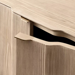 Rh kyoto 4 דלתות קונסולה באמצע המאה מודרנית דוכן טלוויזיה, רטרו עתיק קונסולת, סגנון מלכותי עבור סלון חדר שינה - Product Image 5