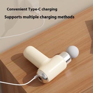 Pistolet de massage fascia miniature de qualité professionnelle, portable, pour hommes et femmes, pour la relaxation corporelle, application sur la tête et le cou - Product Image 4