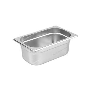 Ensemble de casseroles empilables GN, taille 1/2 et 1/4, idéal pour la préparation et le stockage des aliments en vrac - Product Image 1