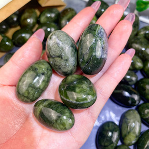 Nuevo llega gran oferta Cristal Natural XiuYan Jade piedras curativas pulidas Xiu Yu piedra caída para Decoración - Product Image 4